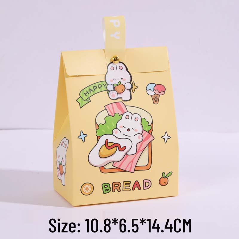 Qixi Festival Kids Candy Gift Bag: Birthday, Party, Wedding Favor - Cartoon Snacks
