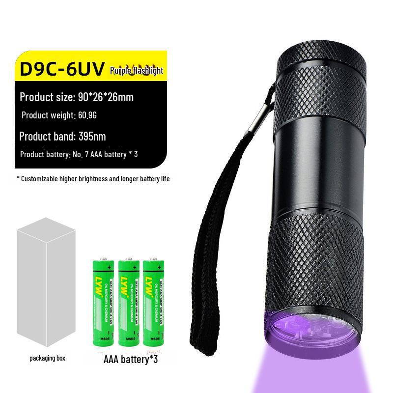 Wood's UV Lamp: Cat Moss Nail Art Curing, Banknote Detection, Night Light with Ultraviolet ID, Scorpion Light.