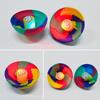 Kids  Childrens 1PC Camo Bounce Bowl - Creative DIY Assembly Outdoor Sport Toy for Stress Relief Jumping Game Fun Party Activity