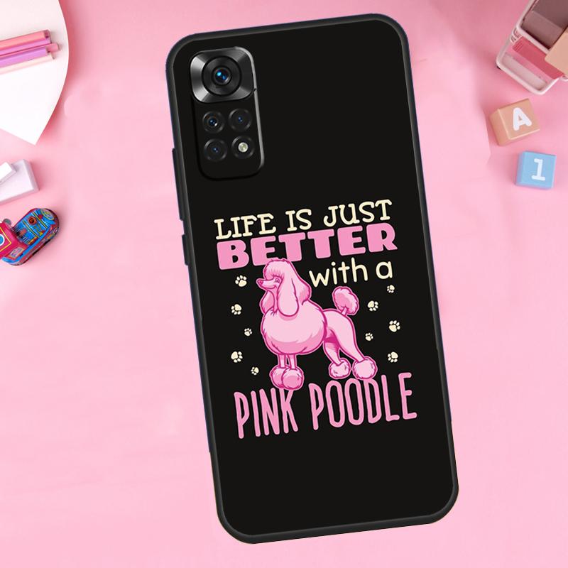 Poodle Dog Cartoon For Xiaomi Redmi Note 13 14 9 10 11 12 15 Pro Plus Phone Case For Redmi 15 C 14C 10C 12C 13C