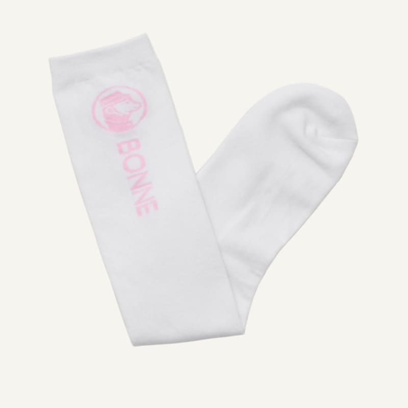 Hotel SAINT TROPEZ WHITE BONNE CHANCE MICCA KNEE SOCKS