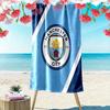 Heiliges MCFC-Abzeichen Druck Strandtuch, Großes Weiches Schnelltrocknendes Handtuch für Strand Camping Schwimmen