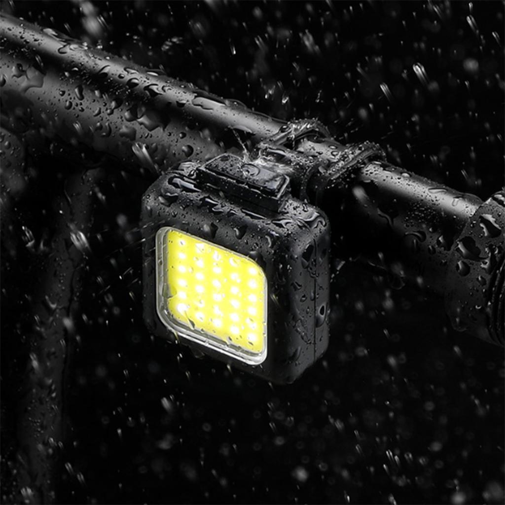 Wiederaufladbare Fahrräder Vorder- und Rücklicht Mini Fahrradlampe Licht Wasserdicht Fahrräder Scheinwerfer Fahrrad Rücklicht Laterne