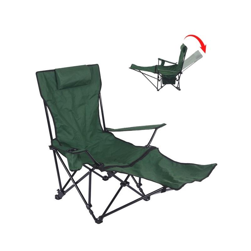 

Оборудование для кемпинга на открытом воздухе 30-90° Нейлоновый складной стул зелёный