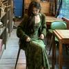 New French High-end Green Floral Suspender Dress Children's Clothing Early Spring Popular Atmosphere Trendy