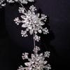 Sparkling Floral Bridal Tiaras Exquisite Women Hair Hoop Pageant Diadem Headband  Gifts