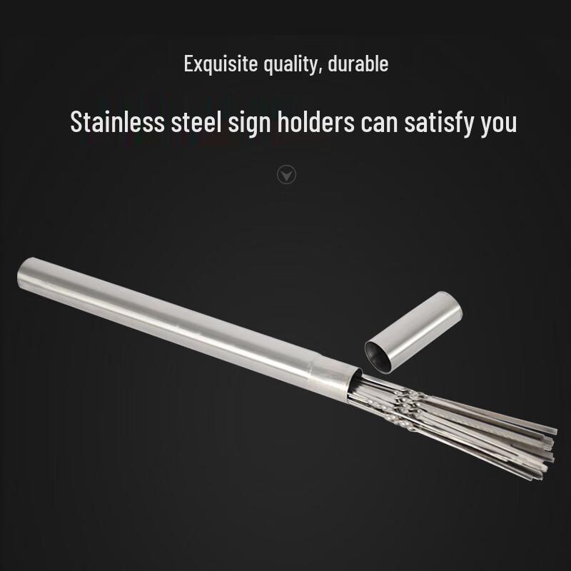 Stainless Steel BBQ Skewer Storage Holder Set
