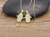 Women Men Hot Sale Hamsa Hand Necklace Gold Color AAA Zircon Evil Eye Pendant & Chain Hip Hop Turkish Lucky Jewelry Gifts