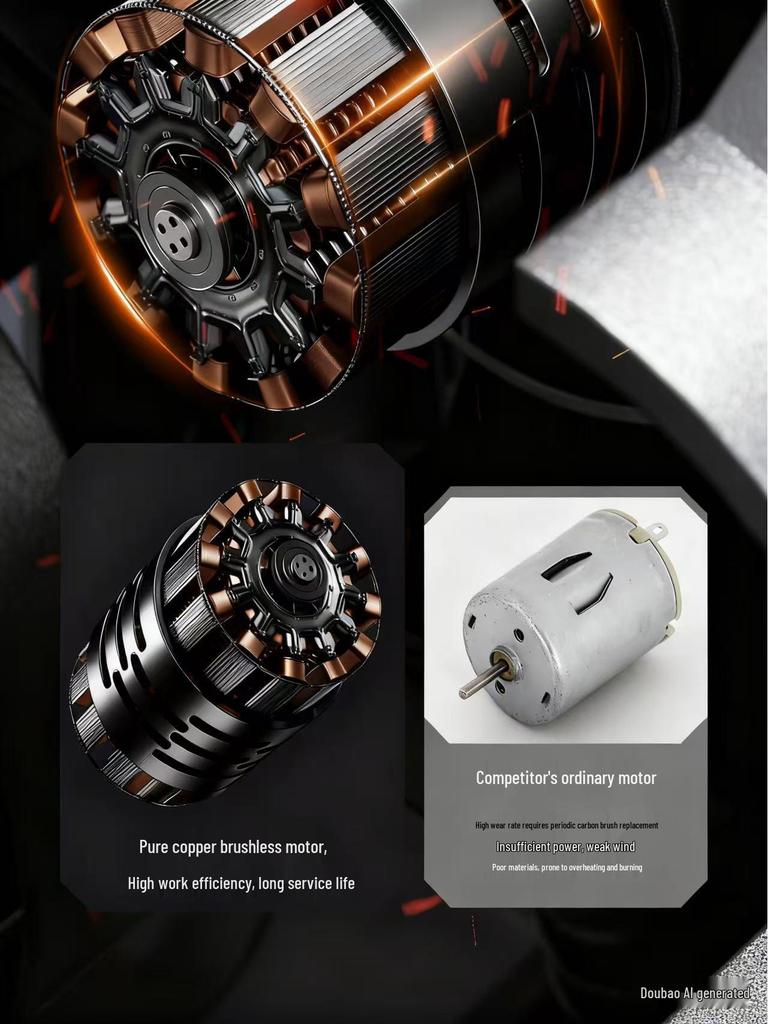 High-Power Brushless Lithium Battery Leaf & Dust Blower