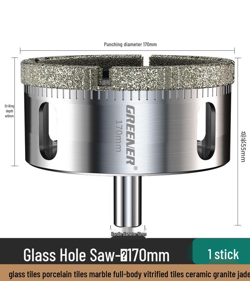 Green Forest Diamond Drill Bit for Tiles, Glass & Marble