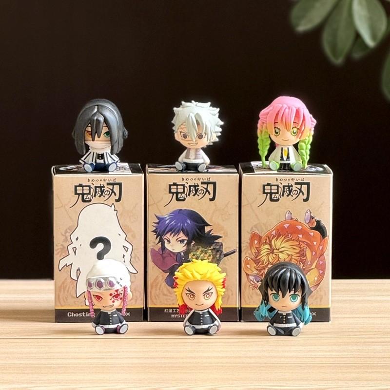Dämonentöter PVC-Figuren-Set mit Ständer und Sammlerdessin für Anime-Fans