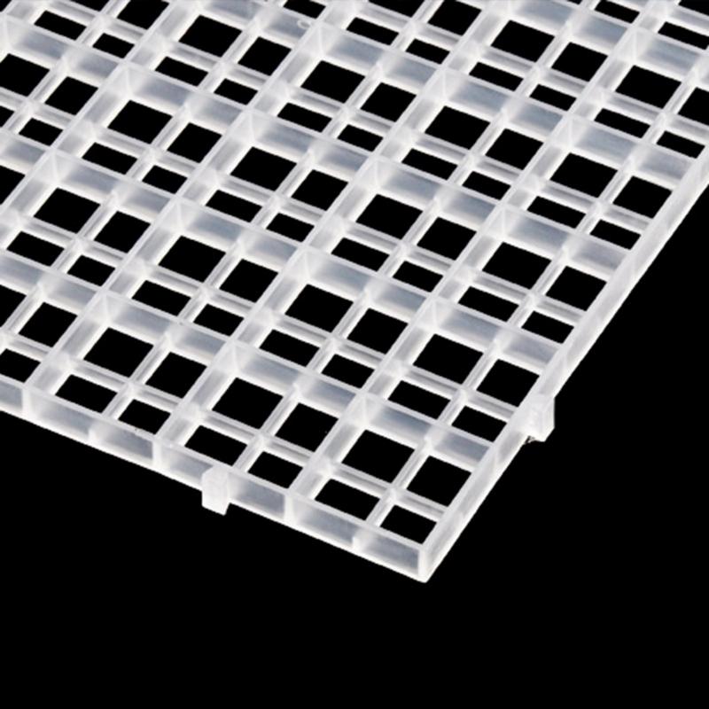 Griglie di Plastica Acquari Griglie EggCrate Pannello per Separare Pesci da Compagnia Filtrazione