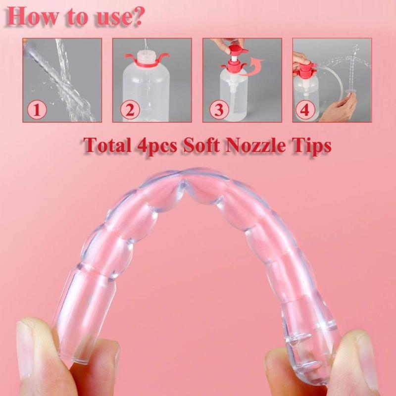 Vaginas Washing Device Kits Anuses Cleaning Syringes Washing Irrigator Clean Vaginas Device Bathroon Accessories Enduring