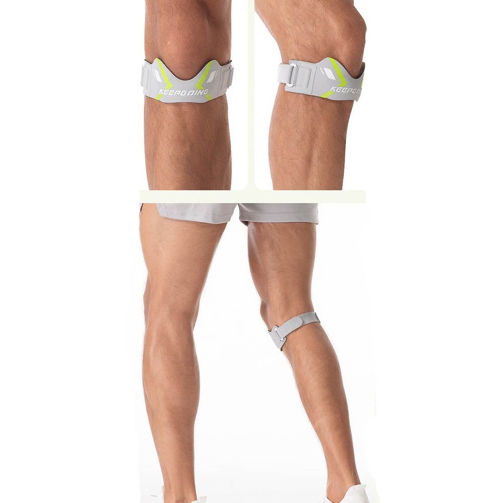 Breathable Knee Pads Patella Strap Shock Absorber Knee Patella Support  for Running,Sports