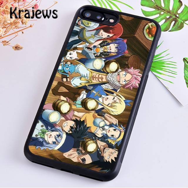 

Чехол для телефона Krajews Anime Manga Fairy Tail для iPhone 14 5 6s 7 8 plus X XR XS 11 12 13 pro max Samsung Galaxy S21 S22ultra iPhone XR
