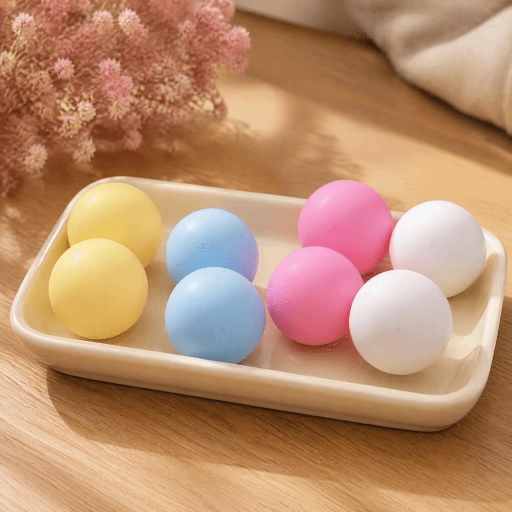 Bunter Squishy Ball Knet-Sensorisches Fidget Spielzeug Neuheit Langsam aufsteigender Ball Weihnachtsgeschenk