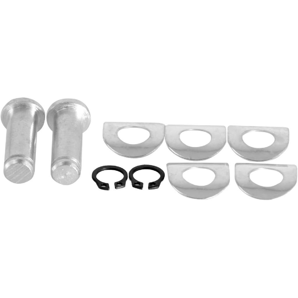 HDBUBALUS Motorcycle Parts Aluminum Foot Pegs Mount Kit Pins Fit for Harley Dyna Softail Sportster V Rod Night Rod FLHX