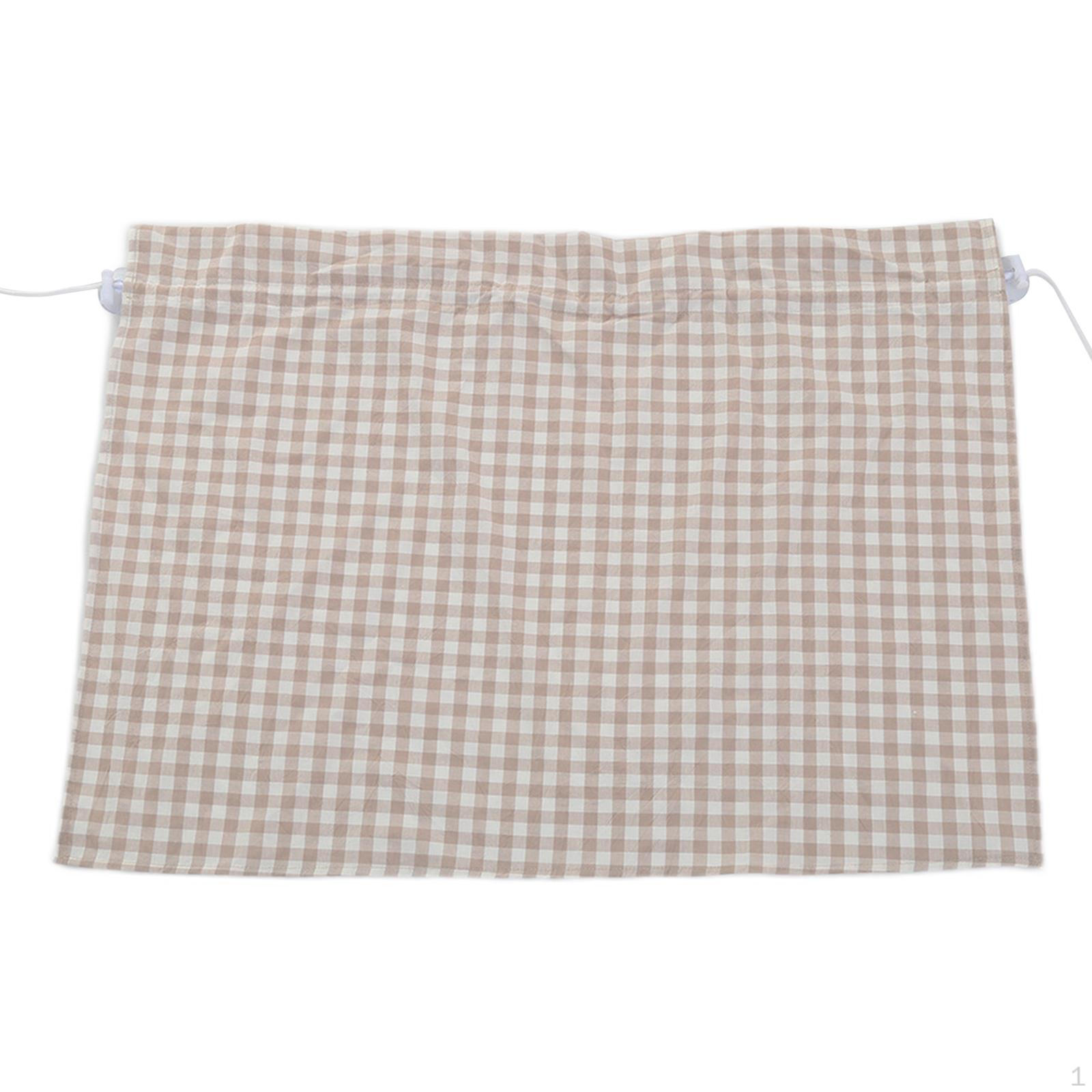 Car Window Shades Glare Protection Private, Steam Jet Washable for Children Brown lattice