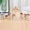 12 Pieces Christmas Nativity Figurines Holy Family Statues Miniature Detailed Decorations