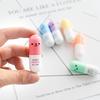 6pcs /Pack Cute Pills Mini Highlighter Marker Drawing Pen School Office Supply Kids Student Stationery Student Writing Note Pens