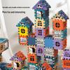 Large Particle Interlocking Building Blocks for Children - Pretend Play Construction Toy for Boys