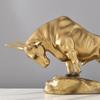 Bull Statue Sculpture-Collectable Table Decor-Cattle Figurine for Office Home Decoration