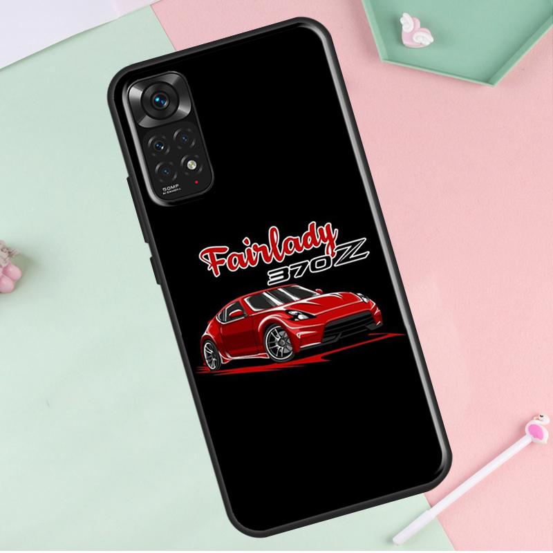 350Z Fairlady For Redmi Note 12 Pro Plus Cover For Redmi Note 10 8 9 11 Pro 12S 11S 10S 9S 9C 10C 12C Case