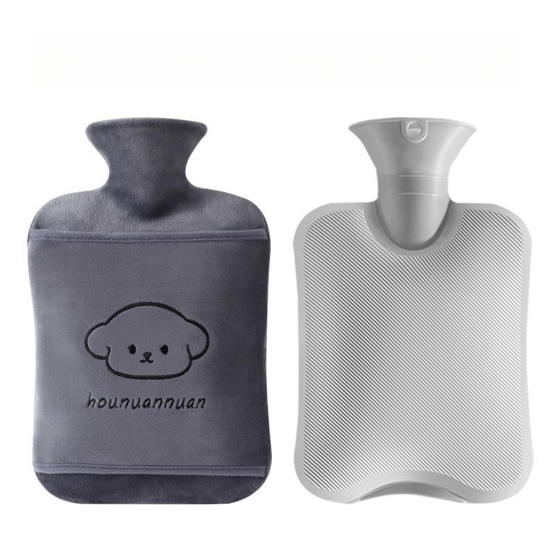 Hot Water Bottle Covers Cold-proof Warm Insulated Cover Hand Feet Warmer Explosion-Proof Water Bottles Hot Water Women's Menstrual Warm Abdominal Bag