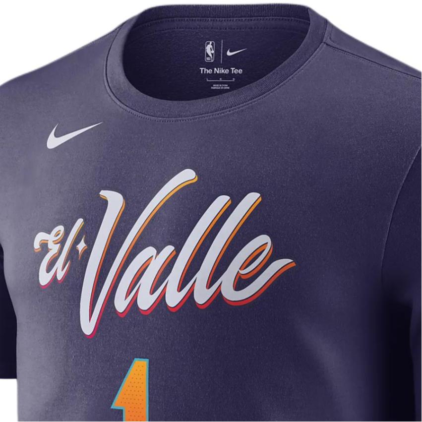 Nike Letter And Number Print Round Neck Short Sleeve T-Shirt Men T-Shirts Purple FN1233-536