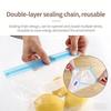 Reusable Vacuum Sealer Bags With Ziplock Bpa-Free Food Storage Bags For Sous Vide Meal Prep And Freezer