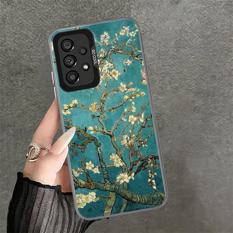 Van Gogh Oil Painting Aesthetics Soft Phone Case for Samsung A17 A16 A15 A14 A13 A57 A56 A55 A54 A53 A37 A36 A35 A34 A33 A26 A25