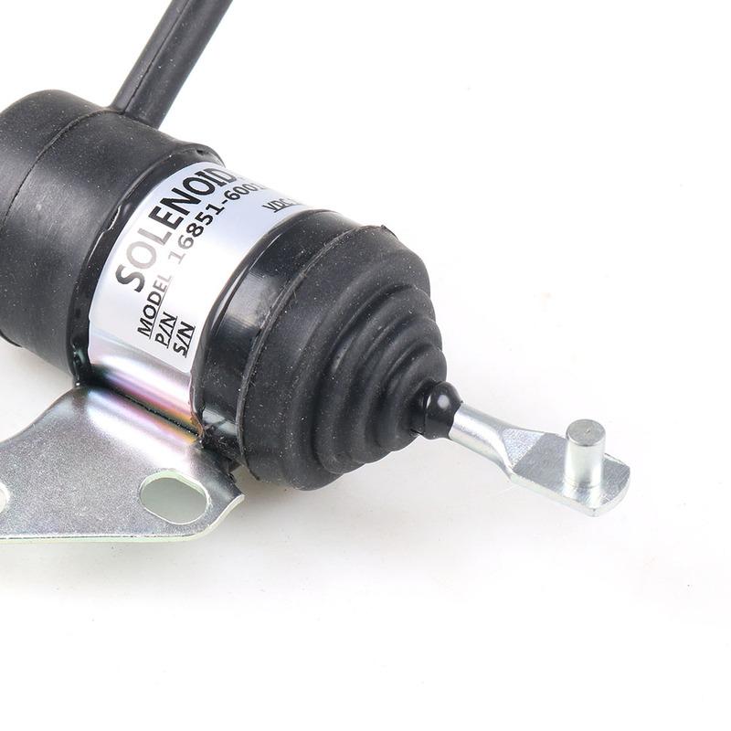 16851-60014 16851-60010 12-V-Stoppmagnetventil für Kubota RTV900R RTV900S RTV900T RTV900W Kraftstoffabschalt-Abschaltmagnetventil