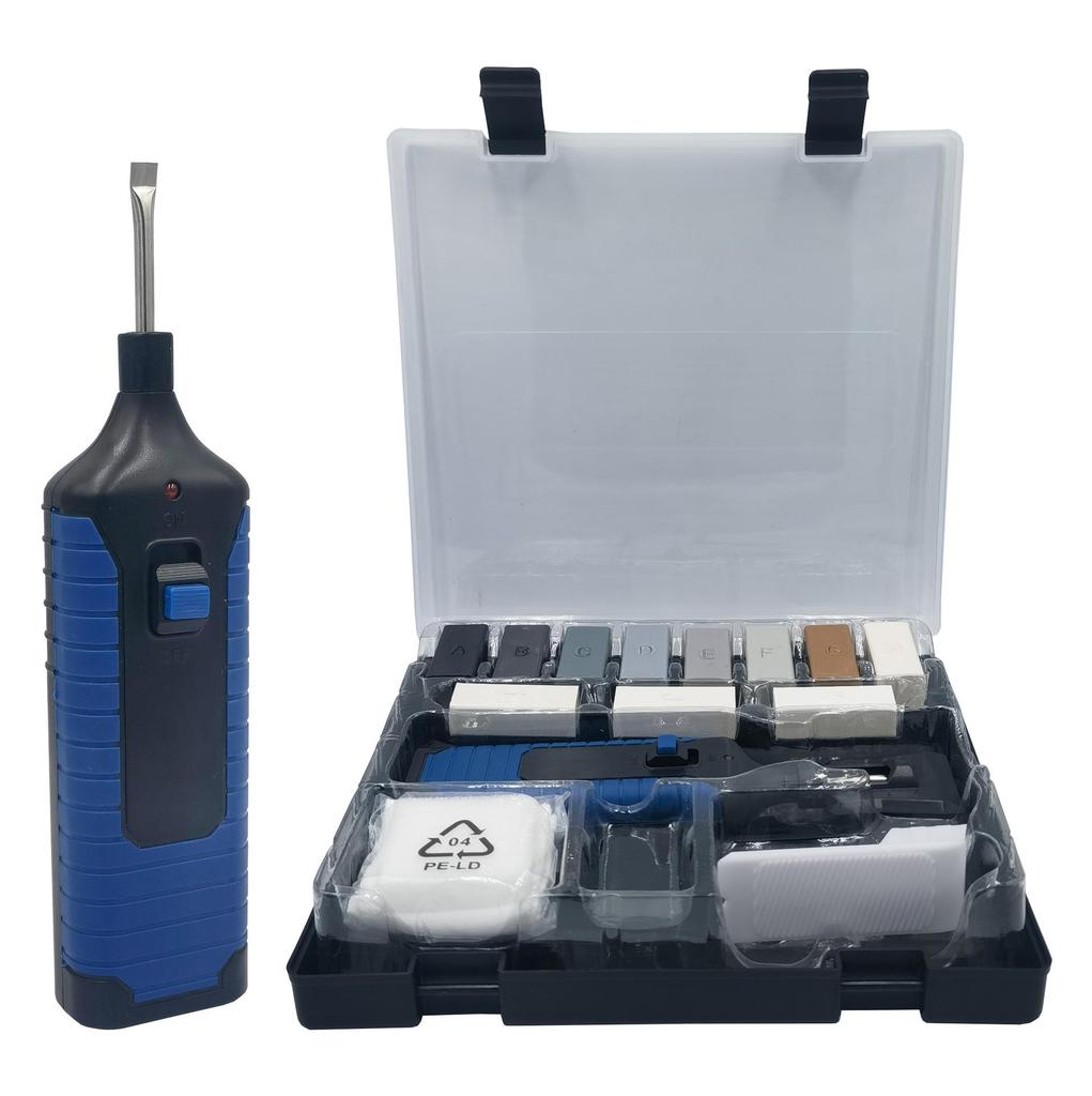 Rechargeable Plastic Floor Repair Tool Set - Multifunctional DIY Toolbox