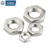 304 Stainless Steel Fine Thread Hex Nuts