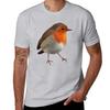 Robin T-Shirt Sommeroberteile Tierdruck für Jungen Herren-T-Shirt