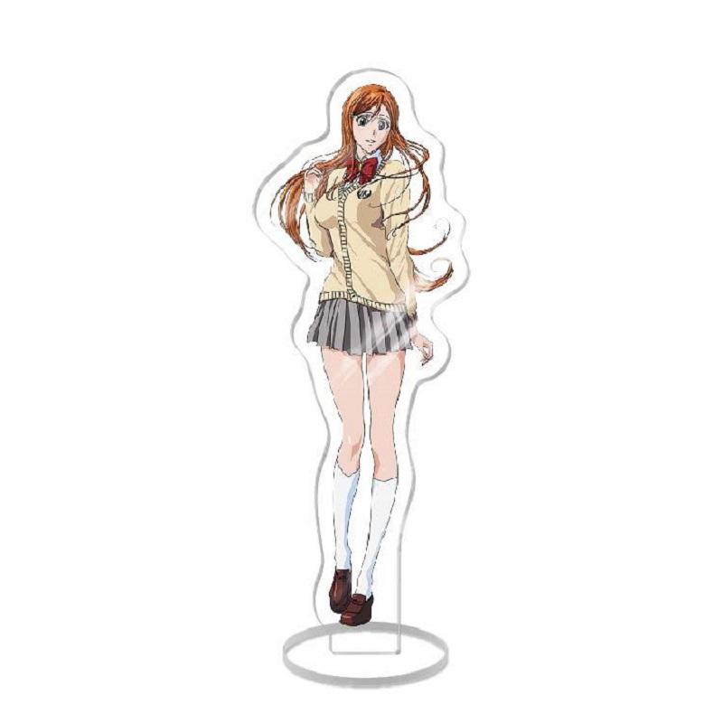 Hot Anime Bleach Figure Kurosaki Ichigo Urahara Kisuke Aizen Sousuke Cosplay Acrylic Stand Model Plate Desk Decor Standing Sign