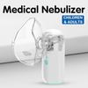 Nébuliseur Portable Mini Inhalateur Portatif Silencieux Inhalateur Ultrasonique Nébuliseur de Qualité Médicale pour Bébé et Adulte Toux Asthme