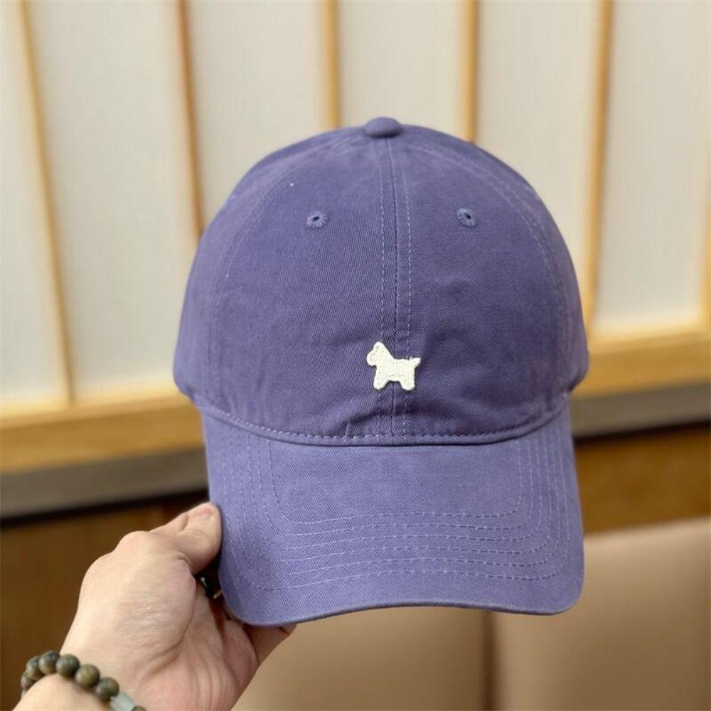 Creative Pony Embroidered Baseball Cap Sunscreen Cotton Baseball Cap Cartoon Baseball Hat  Street