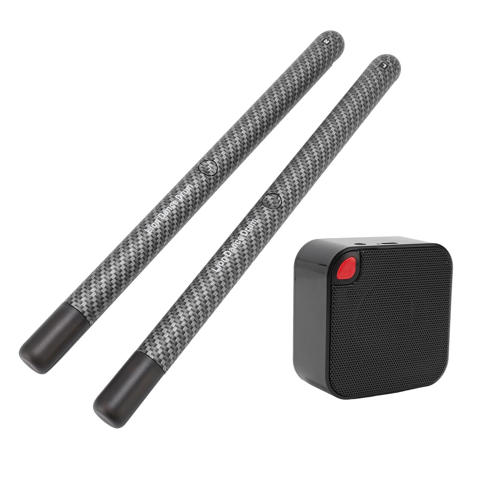 

Віртуальні електричні барабанні палички Портативні повітряні палички для барабанів з 2 звуками Набір для тихої практики для початківців Дорослих