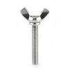 5 pz Sacchetto 304 Acciaio Inossidabile Vite a Farfalla Bulloni Vite a Farfalla Fissaggio per Macchine(M5 * 40mm)