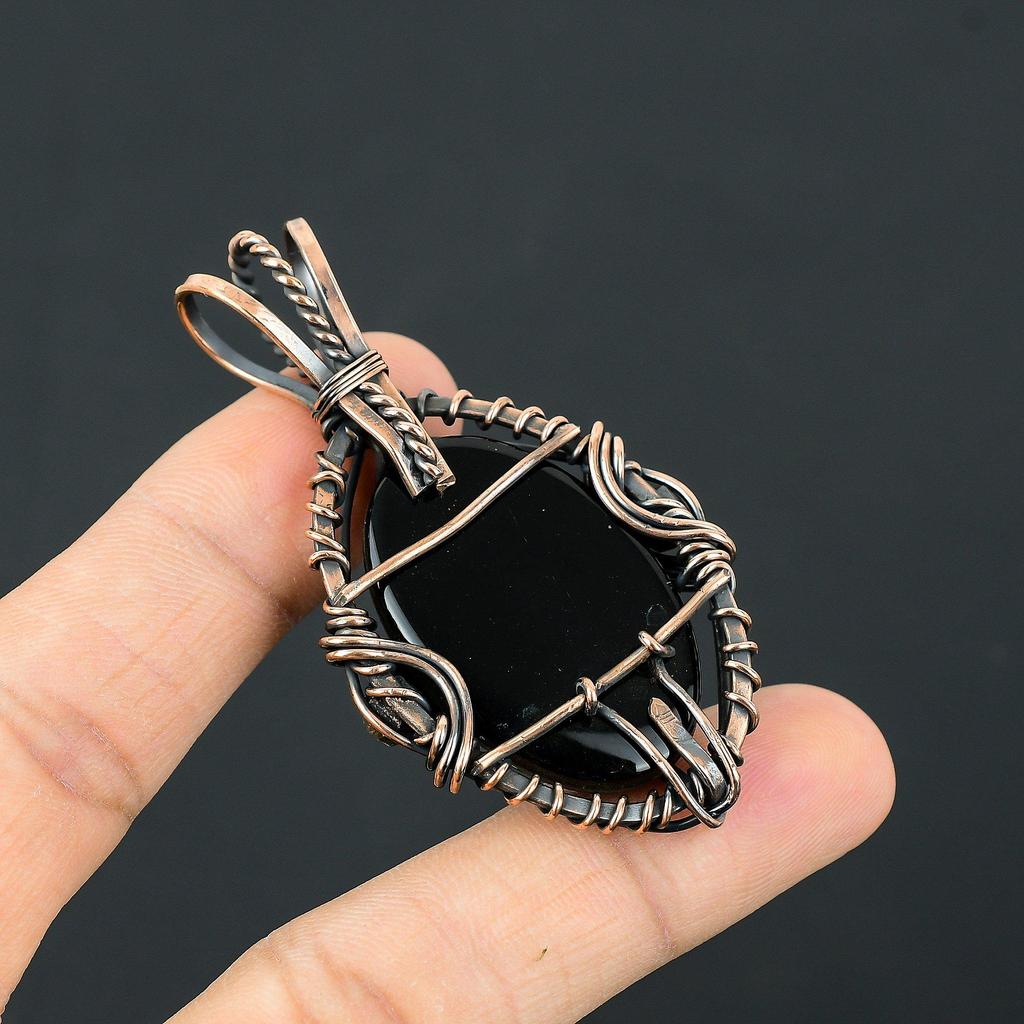 Australian Triplet Opal Jewelry, 999 Copper Wire Wrapped Pendant Handmade Gemstone Jewelry, Gifts For Wife Brand New Pendant