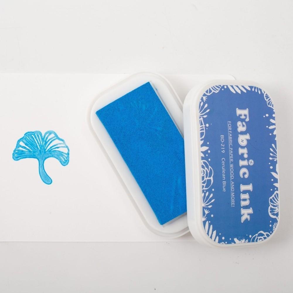 

Cute Inkpad Permanent Ink Pad Sponge Style Fabric Stamping Colored Ink Pad Rubber Stamp Ink Embossing Projects темно-синього кольору