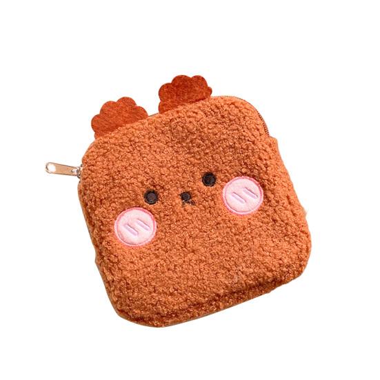 

Хранение домашних принадлежностей Полезный, удобный для переноски, мягкий женский тампонный мешок для хранения кофейный