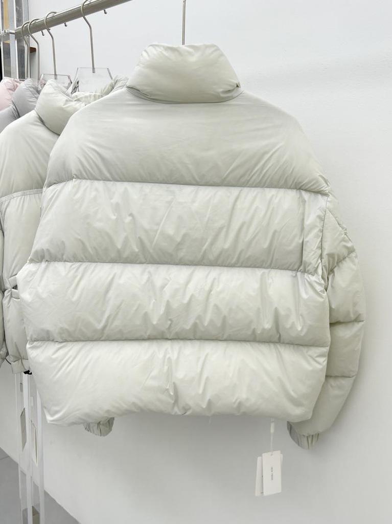 Petite Women's Korean Style White Duck Down Puffer Jacket - Sweet, Fresh, Loose Fit, Thickened for Winter