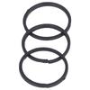 3Pcs Sealing Ring Set Rubber Sealing Gaskets Cam Adjuster Seals for 4 Cylinder Gasoline Engine