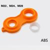 1Pc Wasser Outlet Universal Schlüssel Wasserhahn Bubbler Schlüssel Demontage Reinigung Werkzeug Vier Seiten Verfügbar Bubbler Gelb Schlüssel
