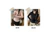 European Grey Slim Fit Round Neck Long Sleeve Women's T-shirt for Autumn/Winter 2025