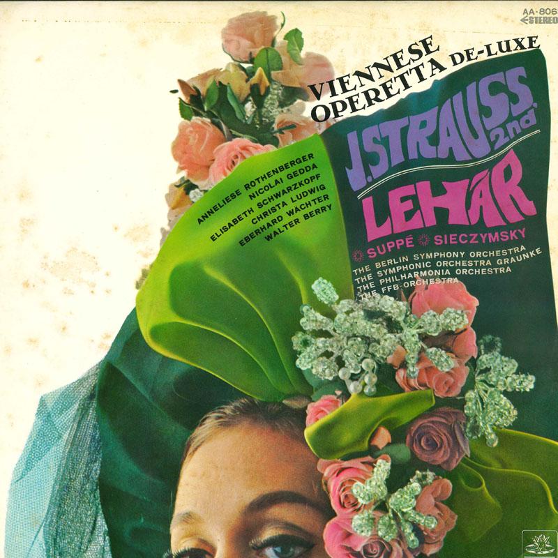

LP Record VARIOUS Viennese Operetta De Luxe AA8063 ANGEL 1968 Japan Classical Used