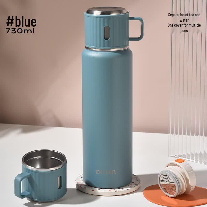 Dilebel Tea Infuser Insulated Water Bottle