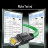SAMZHE Industrial Cat6A Double Shielded Drag Chain Ethernet Cable